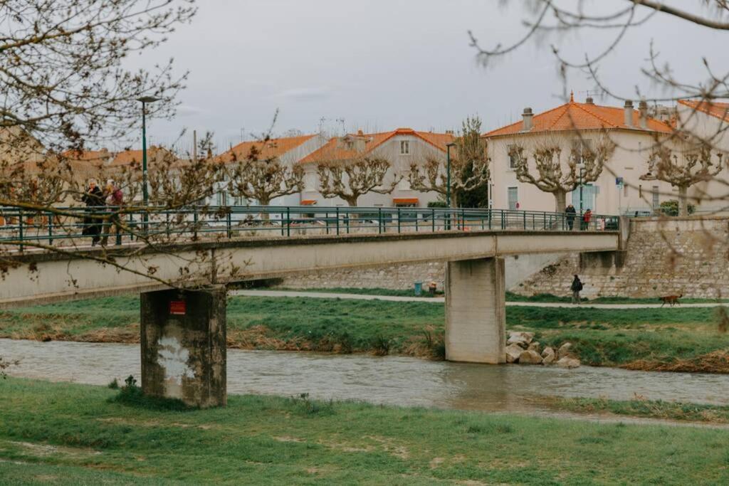 Les Berges Du Roubion Studio Cosy Et Moderne Montélimar المظهر الخارجي الصورة